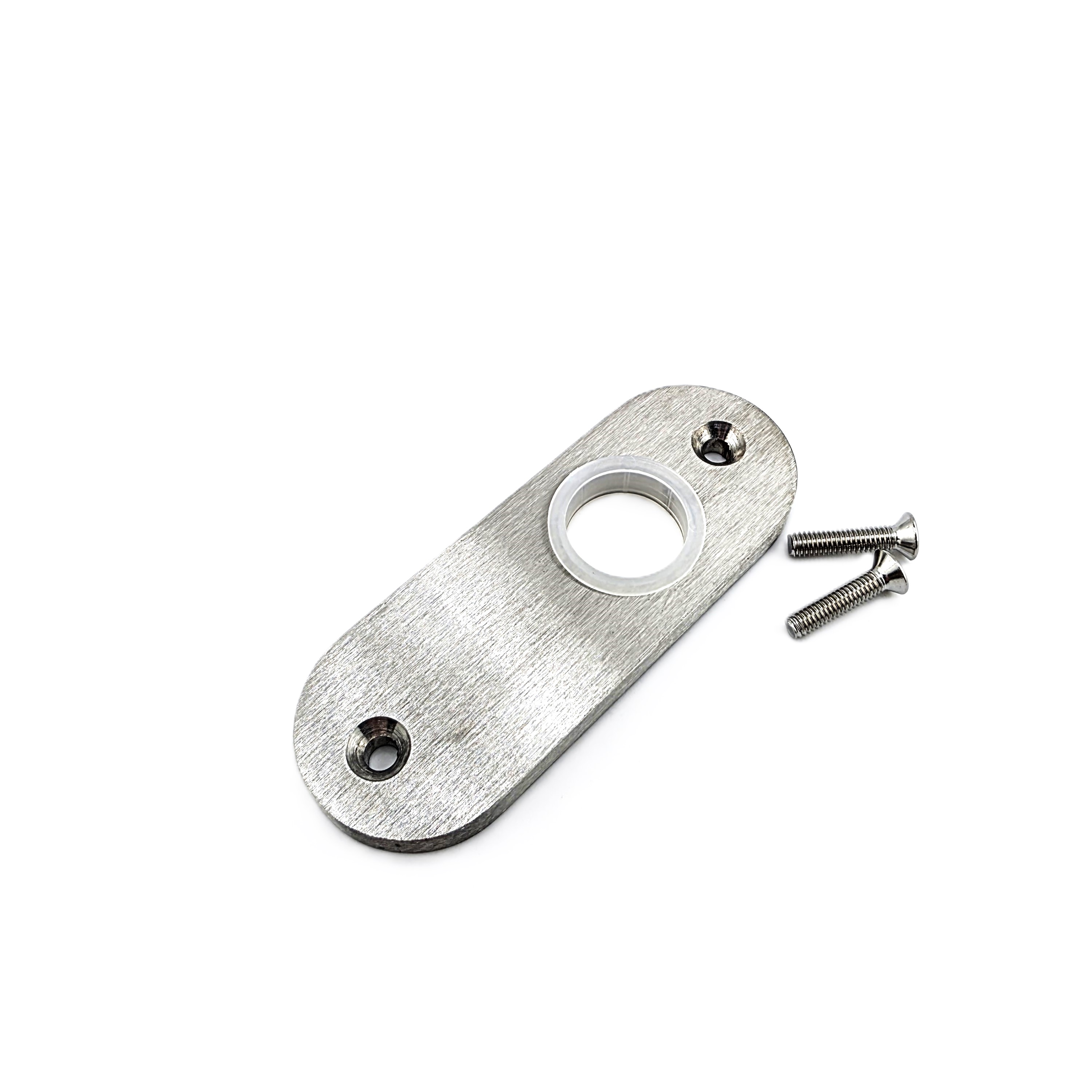 V2A-Drückerschild kurz